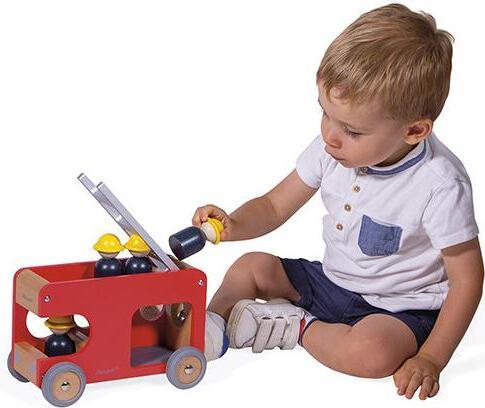 Produktbild Janod BOLID Feuerwehrwagen FSC
