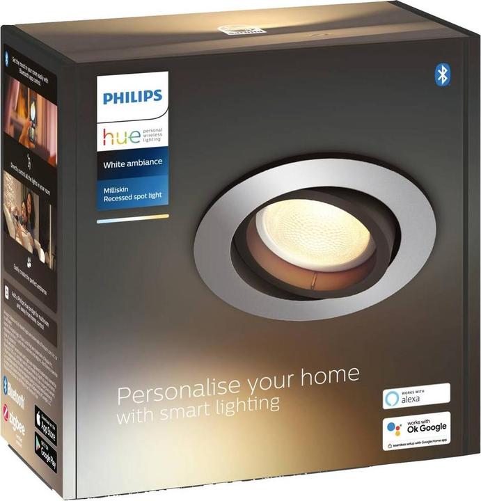 Produktbild Philips Hue Milliskin Basis BT (350 lm, GU10)