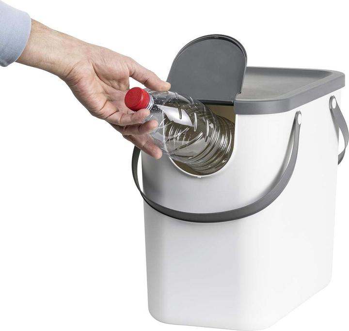 Produktbild Rotho Mülleimer ALBULINO, 25L, gelb sp. (25 l)