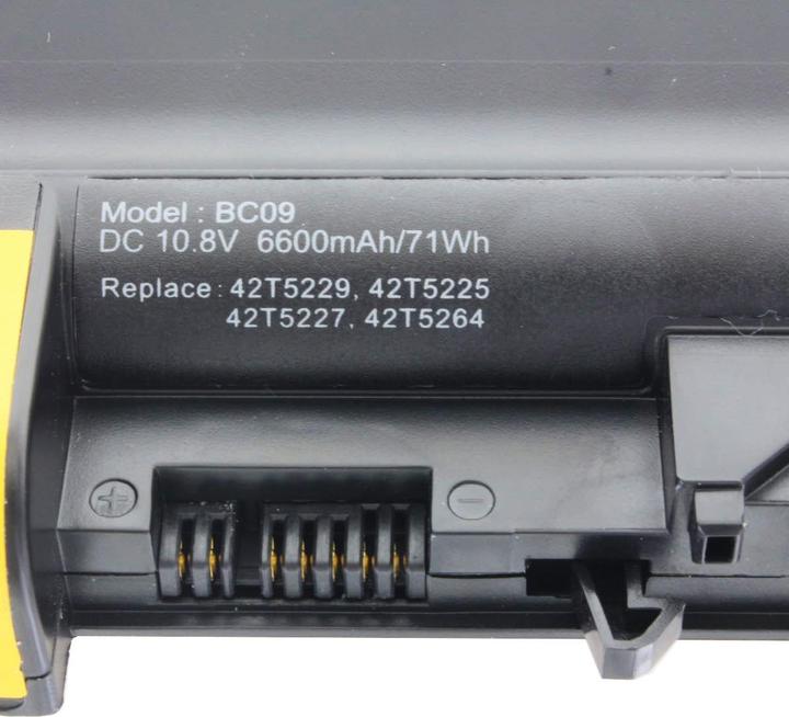 Immagine prodotto Lenovo Batteria Thinkpad serie R61, serie R500, serie T61 (6 Celle, 6600 mAh)