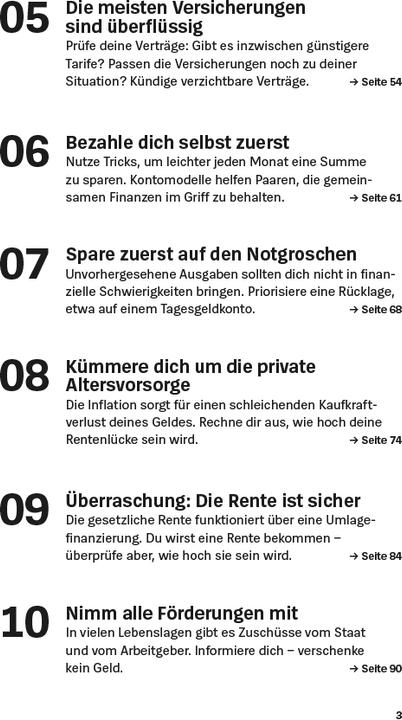 Nutritional values and ingredients 21 Dinge über deine Finanzen, die du wissen solltest (German, Matthias Kowalski, 2025)