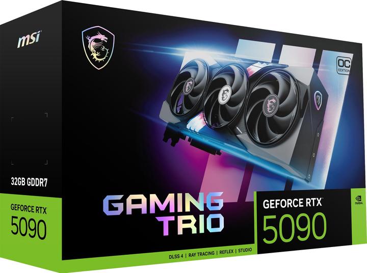 Produktbild MSI GeForce RTX 5090 32G GAMING TRIO OC (32 GB)