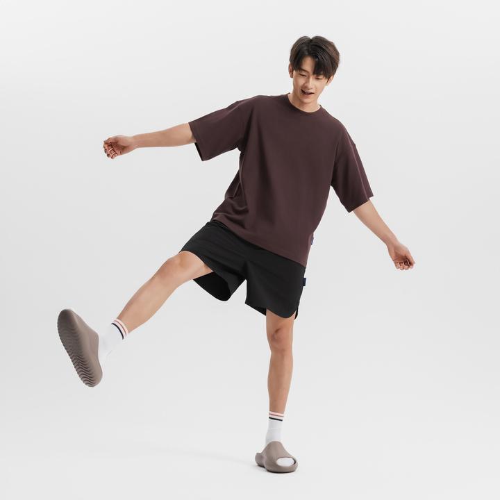 Image du produit Decathlon Short toile homme, Elementals, noir (XL)