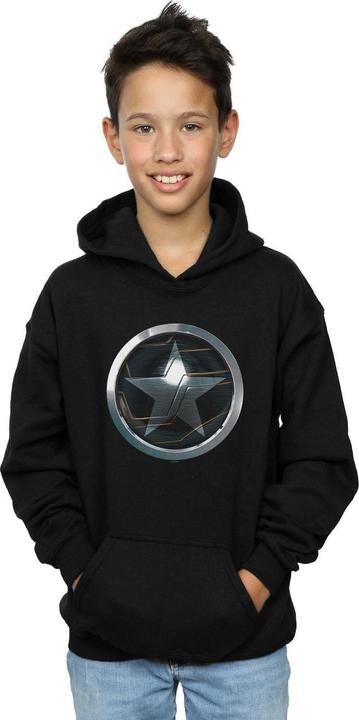 Produktbild The Falcon And The Winter Soldier Chest Star Kapuzenpullover Jungen (152, 158)