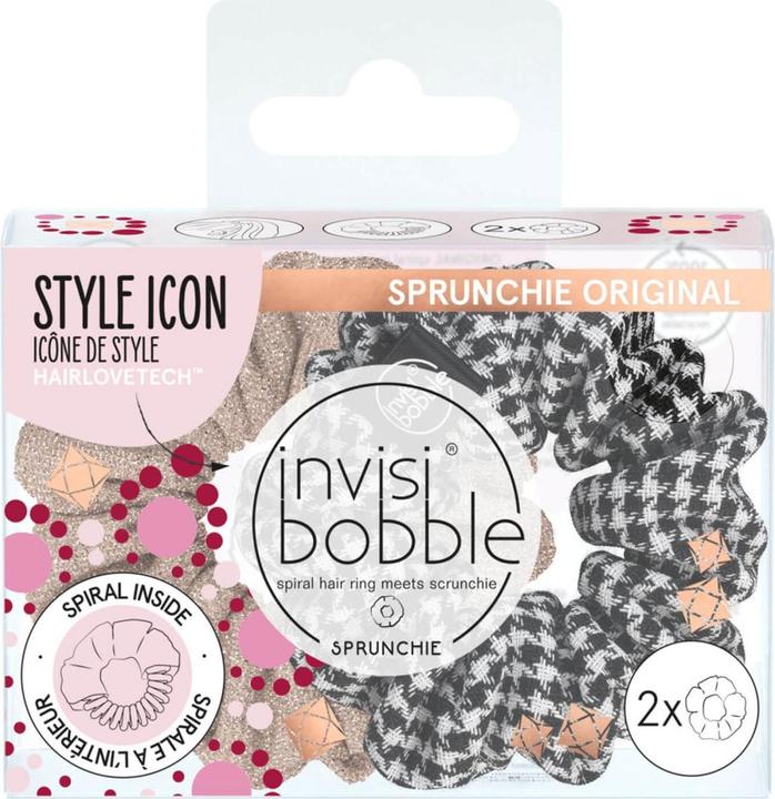 Image du produit Invisibobble SPRUNCHIE - Pack duo British Royal Ladies who Sprunch (Élastiques à cheveux)