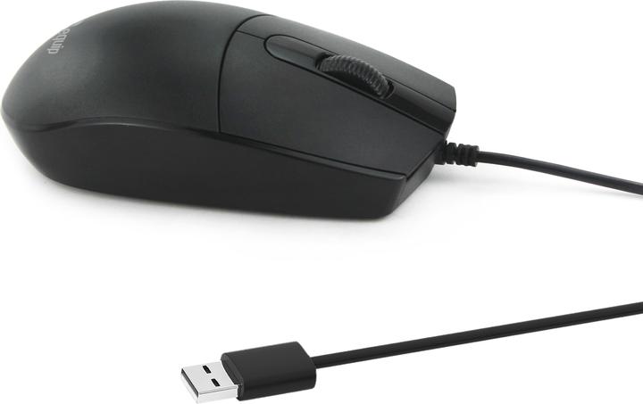 Produktbild equip Optische Maus USB-C Comp. Rechts-Linkshänder 1.5m sw (Kabelgebunden)