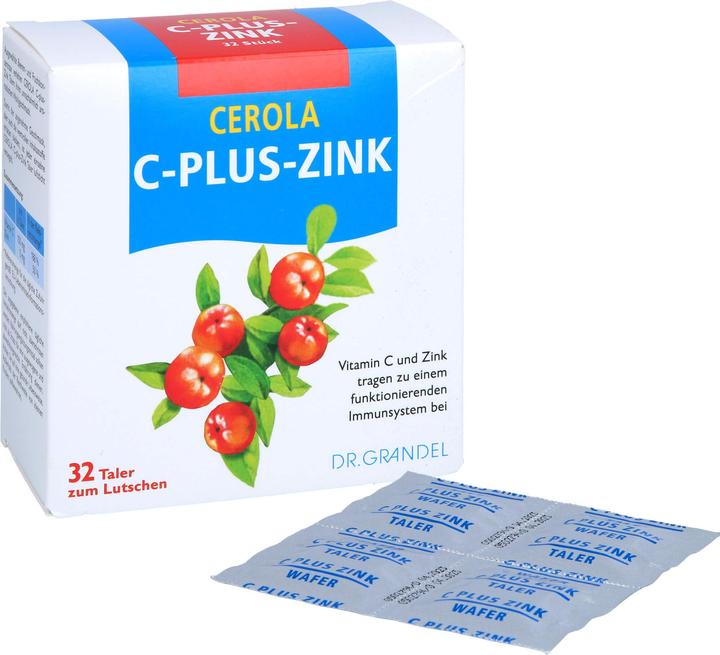 Produktbild Dr Grandel CEROLA C-Plus-Zink Taler, 32 St. Tabletten (32 Stück, Tabletten)