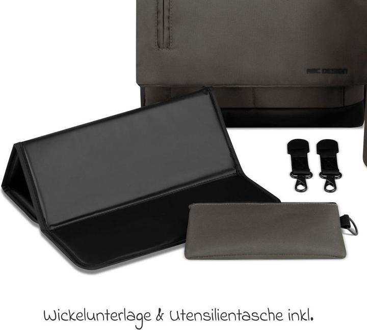 Produktbild ABC Design Wickeltasche Urban - inkl. Wickelunterlage Wickeltaschen & Wickelrucksäcke