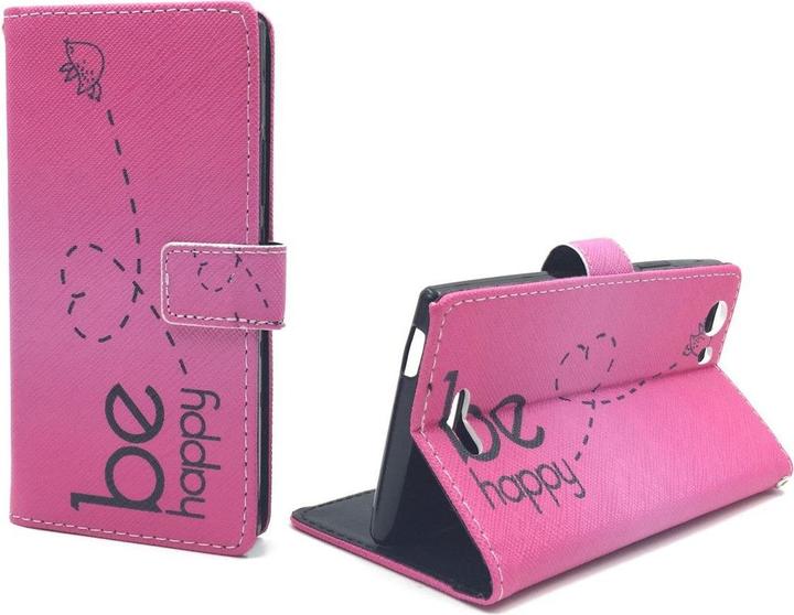 Produktbild König Design Schutz Handy Hülle für Wiko Ridge 4G Case Cover Tasche Wallet Etui Handyhülle (Wiko Ridge 4G)
