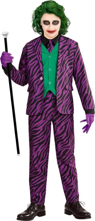 Actual product image Widmann EVIL CLOWN (jacket with waistcoat, trousers, tie), 116 cm / 4-5 years (4, 5)
