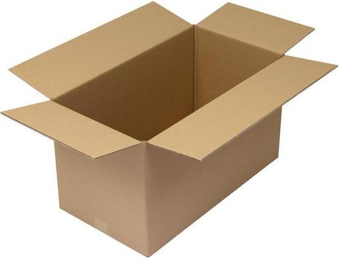 Produktbild Transpak Faltkarton 2-wellig Masse 650x350x370mm Qualität 2.35BC braun braun (20 x)
