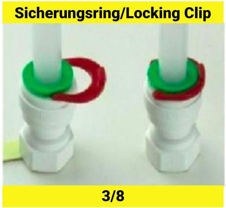 Produktbild Ich-zapfe Sicherungsring für 3/8" Schlauch & Steckverbinder für Bierleitungen & Zapfanlagen