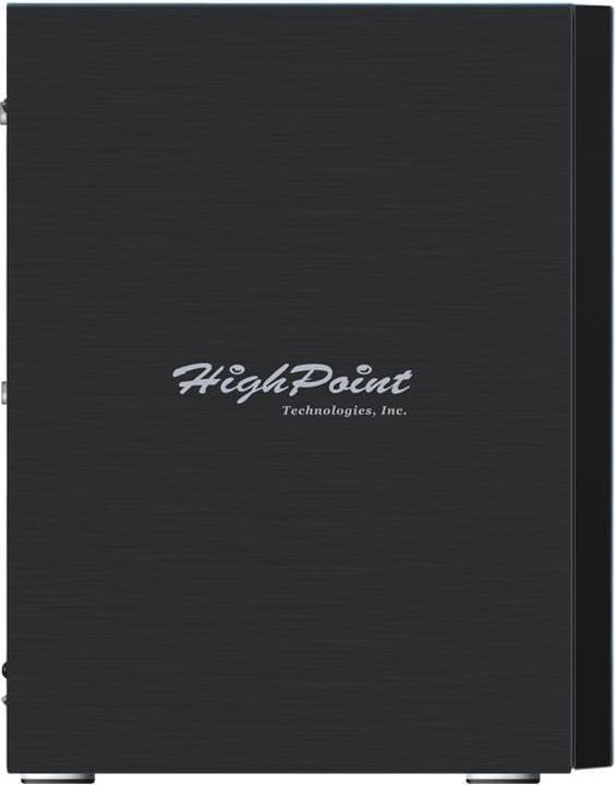 Actual product image HighPoint RocketStor 6418AS - Hard disk array - 8 bays (SATA-600 / SAS-2) (2.5", 3.5")