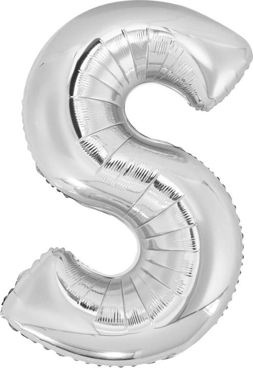 Actual product image Aluminium Balloon 60cm Silver - S