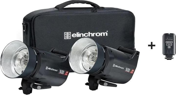 Image du produit Elinchrom Ensemble ELC Pro HD 500/500 à emporter (500 W, Set)