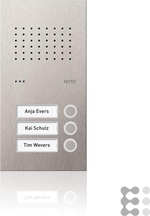 Actual product image Schneider Electric Electric door station Acero Pur 3WE