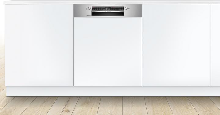 Immagine prodotto Bosch Hausgeräte Serie 4, Lavastoviglie semintegrata, 60 cm, acciaio inox, SMI4EVS15E