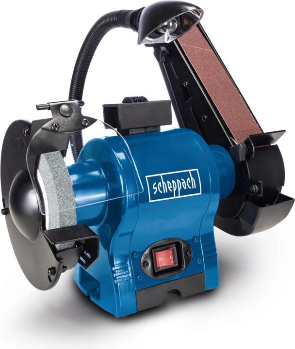 Actual product image Scheppach BGS700 Combination Grinder 230V 50Hz 250W (Belt sanders, 370 W)
