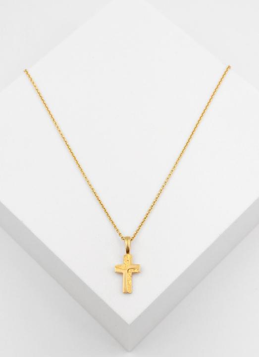 Produktbild Muau Kreuz (750/18K Gelbgold)