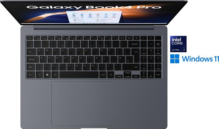 Image du produit Samsung Galaxy Book4 Pro (16", Intel Core Ultra 7 155H, 16 Go, 512 Go, DE)