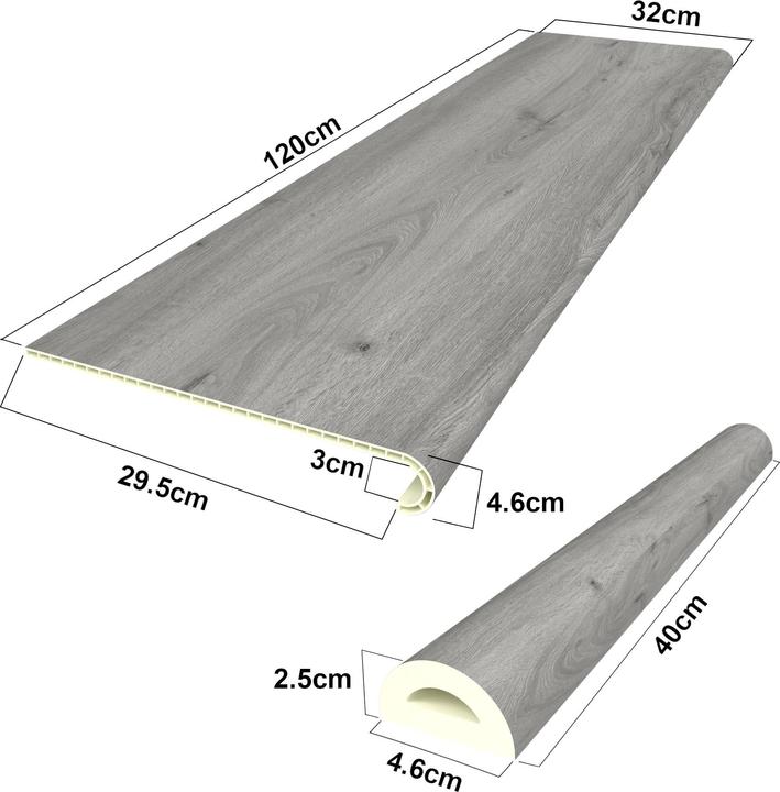 Produktbild neu.holz Treppenverkleidung (120 x 32 cm)