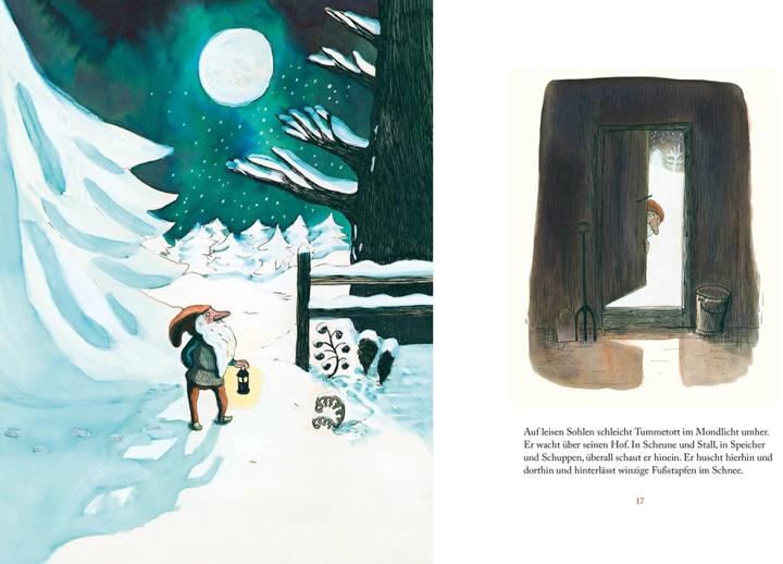 Actual product image Wichtel, Wunder, Winterzauber (German, Astrid Lindgren, Anne-Kristin of Bruges, Kitty Crowther, Maike Dörries, Silke von Hacht, 2023)