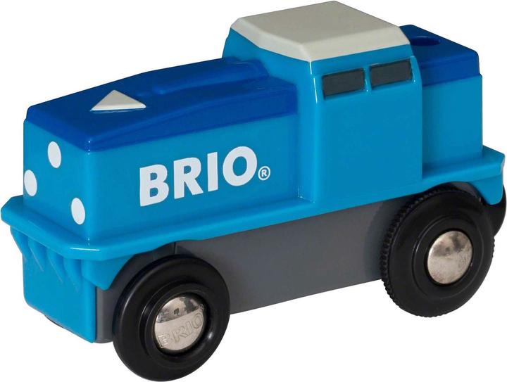Brio Blaue Batterie-Frachtlok