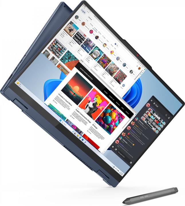 Actual product image Lenovo IdeaPad 5 2-in-1 (16", AMD Ryzen 5 8645HS, 16 GB, 512 GB, DE)