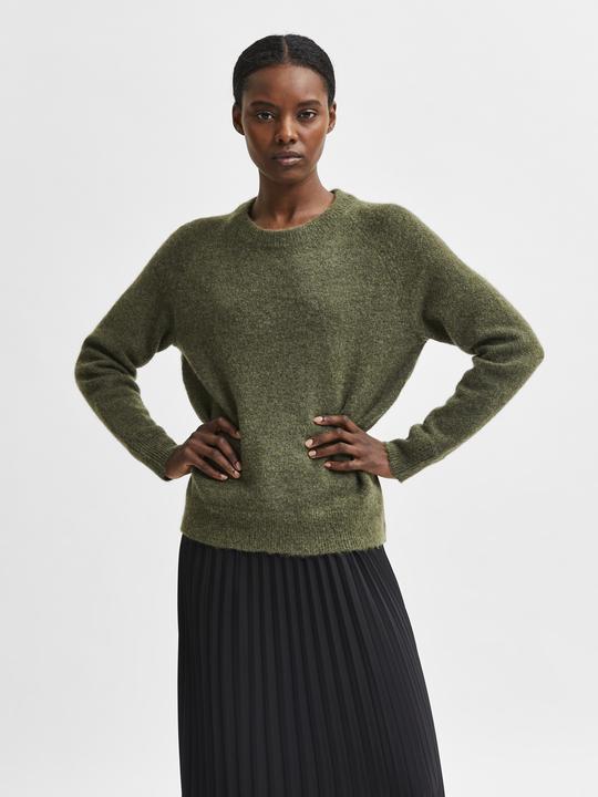 Image du produit Selected Femme Pull en laine à col rond (XXL)