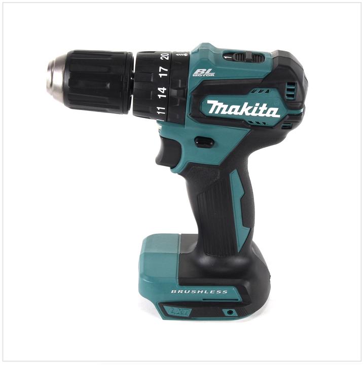 Actual product image Makita DHP 483 ZJ Battery Impact Drill 18V 40Nm Solo in Makpac (Rechargeable battery operated)