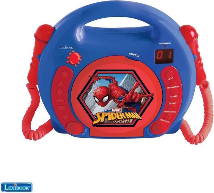 Produktbild Lexibook CD Player mit Mikrofone Spider Man