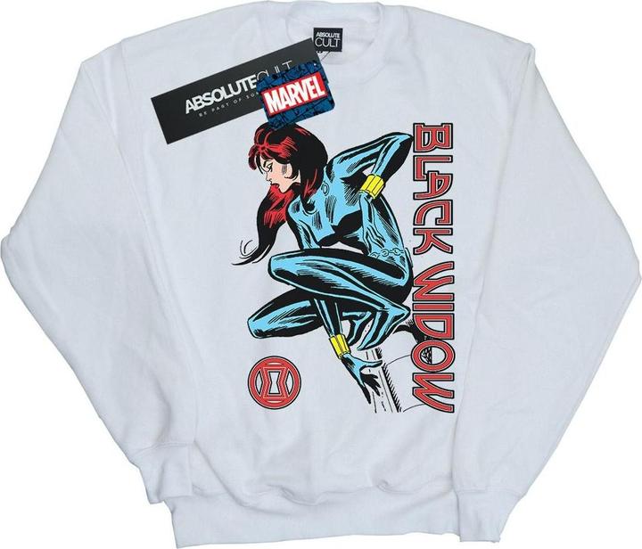 Black Widow In Action Sweatshirt (M)