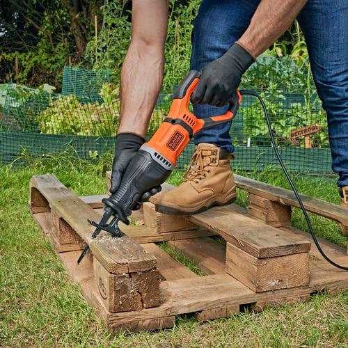 Image du produit Black & Decker Scie à ruban Blac BES301K-QS 750Watts filaire