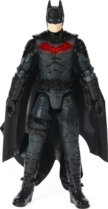 Produktbild Batman DC Comics The 30cm Deluxe Batman-Actionfigur mit sich ausbreitendem Wingsuit, Licht- u