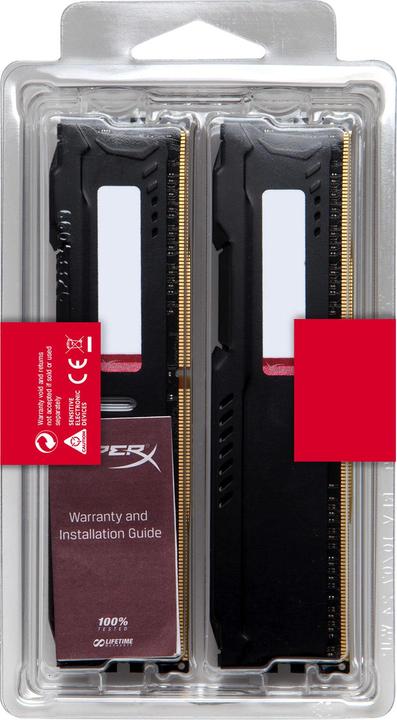 Actual product image HyperX Fury (2 x 8GB, 2133 MHz, DDR4-RAM, DIMM)