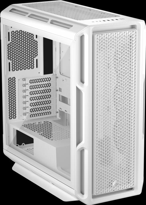 Produktbild Corsair Geh Midi 5000T (Tempered Glass) White (mATX, E-ATX, Mini-ITX, ATX)