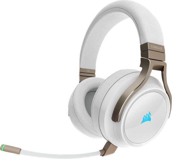 Produktbild Corsair Virtuoso Wireless Pearl (Kabellos, Kabelgebunden)