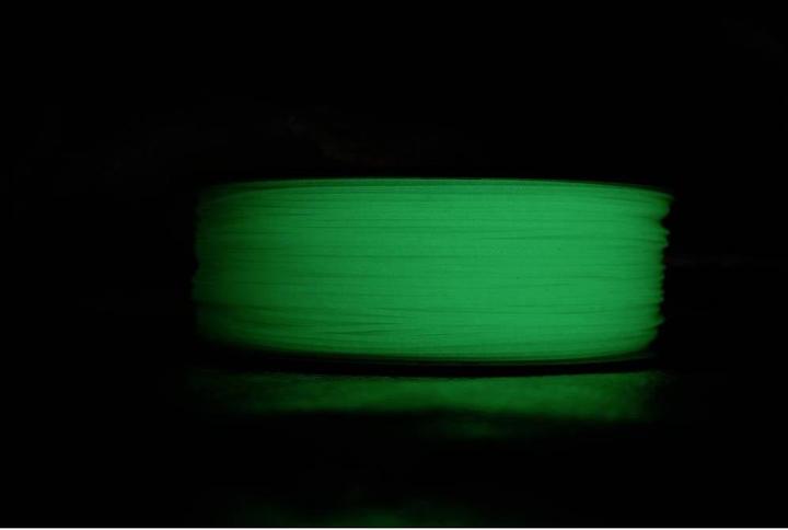 Actual product image eSUN PLA Luminous Green Filament PLA luminescent 1.75 mm 1 kg green (long-lasting) (PLA, 1.75 mm, 1000 g, Green)