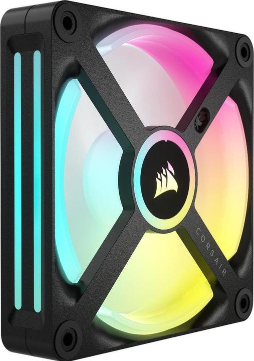 Image du produit Corsair Ventilateur iCUE LINK QX120 RGB 120 mm PWM (noir, kit d'extension) (120 mm, 1 x)