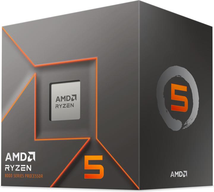 Actual product image AMD Ryzen 5 8400F (AM5, 4.20 GHz, 6 -Core)