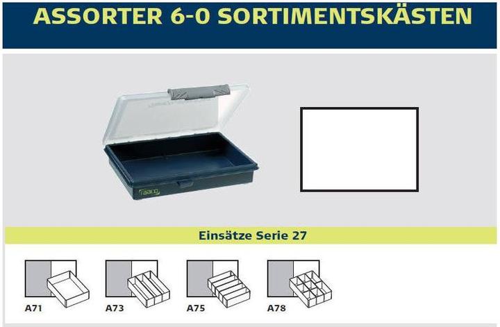 Produktbild Raaco Assorter 6-0 Sortimentskasten