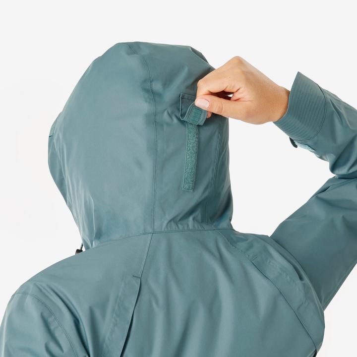 Produktbild Quechua Wanderjacke Damen wasserdicht - NH500 grün (S)