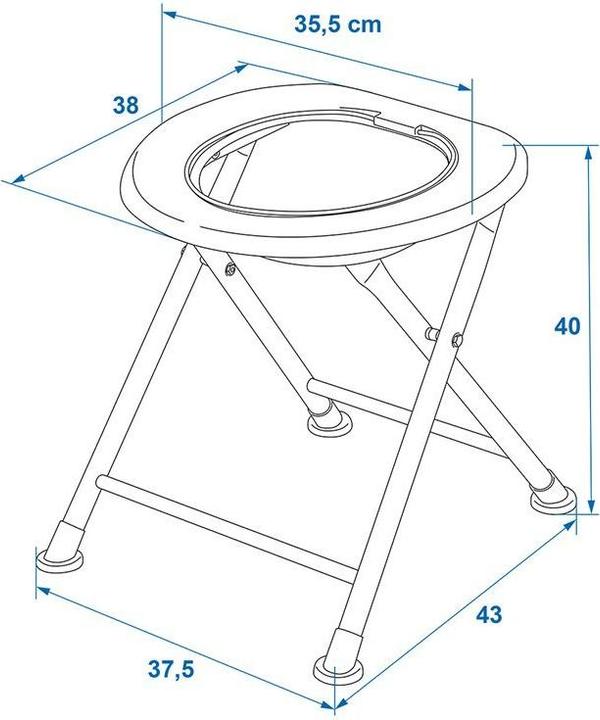 Image du produit ProPlus Toilettes de camping