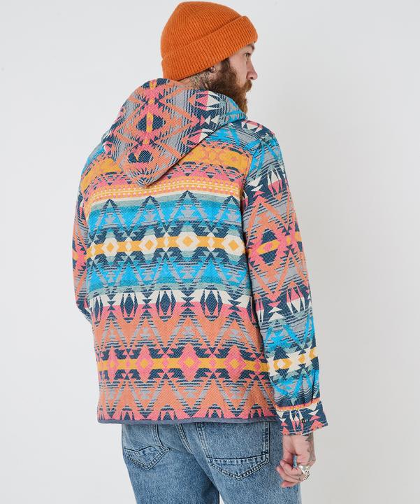 Image du produit Joe Browns Bright Aztec Button Detail Hoodie (M)