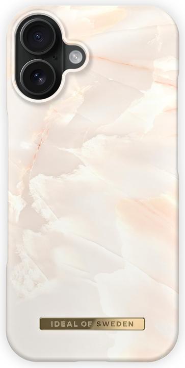 Actual product image iDeal Of Sweden Magsafe Designer Hard-Cover Rose Pearl Marble (Apple iPhone 16)