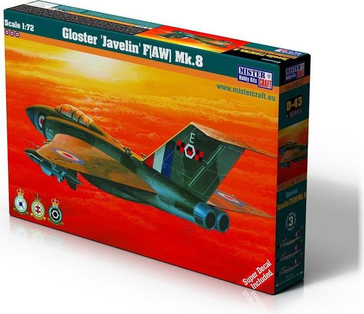 Actual product image MeisterCraft Gloster Javelin FAW Mk.8