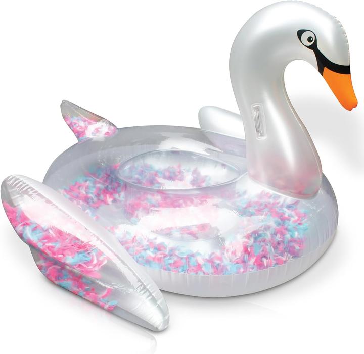 Actual product image Onbest Schwimmtier Schwan