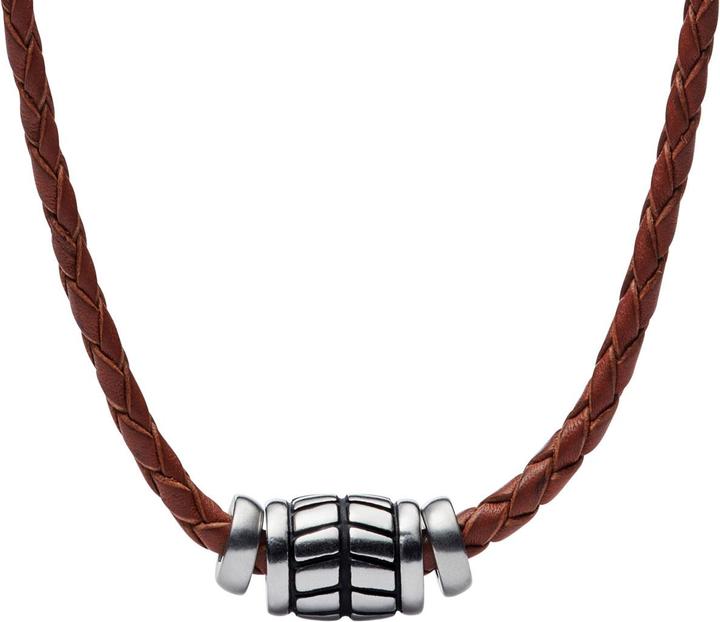 Fossil Hommes Vintage (Acier inoxydable, Cuir)
