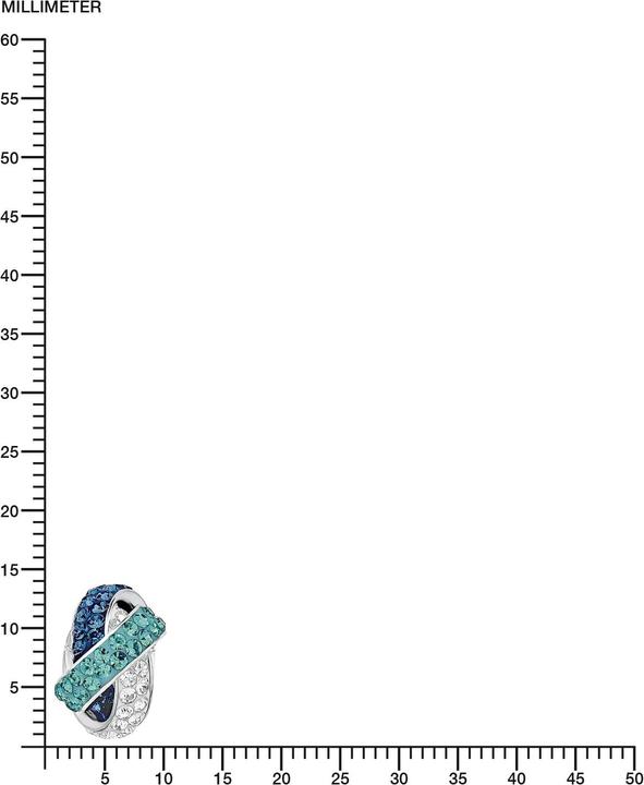 Immagine prodotto Amor Collane (Argento, Cristallo Swarovski, 45 cm)