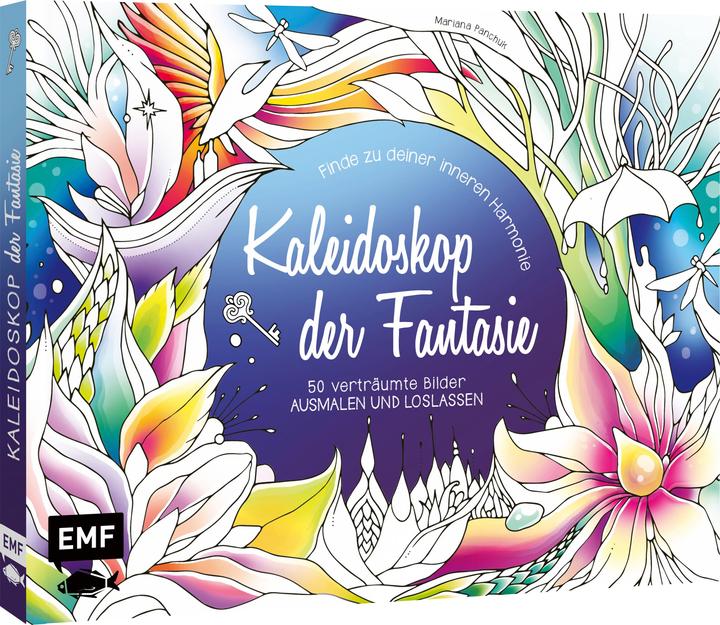 Actual product image Colouring book: Kaleidoscope of the imagination